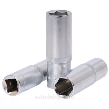 Головка *21 1/2" 6 гр (АвтоДело) удлин (11936) 39189