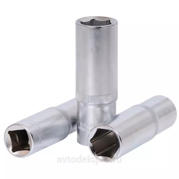 Головка *21 1/2" 6 гр (АвтоДело) удлин (11936) 39189