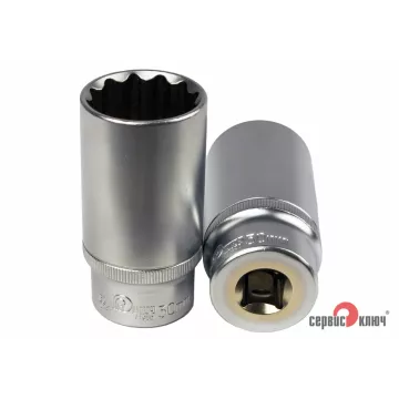 Головка *30 1/2" 12 гр (Сервис Ключ) удлин