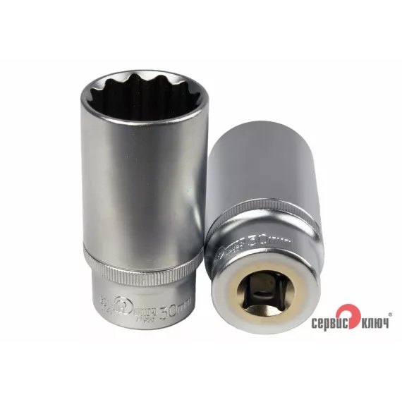 Головка *30 1/2" 12 гр (Сервис Ключ) удлин