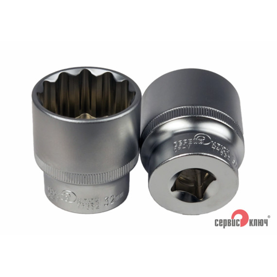 Головка *32 1/2" 12 гр (Сервис Ключ)