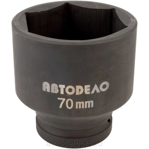 Головка *75 1" 6 гр ударная (АвтоДело) (15517) 40367
