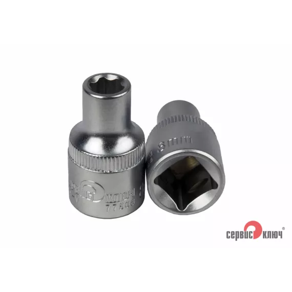 Головка *8 1/2" 6 гр (Сервис Ключ)