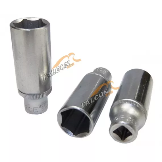 Головка *8 1/4" 6 гр (Force) удлин 5255008
