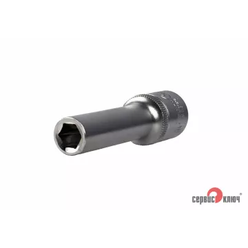 Головка *9 1/2" 6 гр (Сервис Ключ) удлин