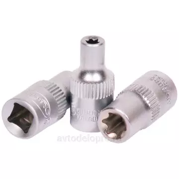 Головка Torx E8 1/4" (АвтоДело) (14832) 39308