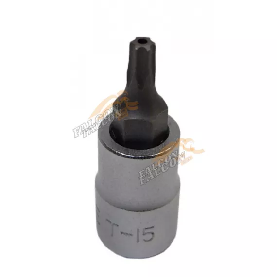 Головка со вставкой Torx T15 1/4" с отверст (Force) 3273215