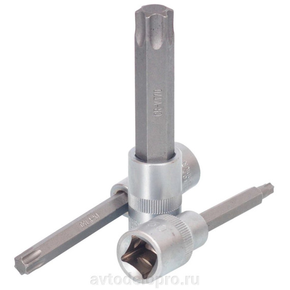 Головка со вставкой Torx T25 1/2" (АвтоДело) удлин(15654) 39632