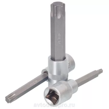 Головка со вставкой Torx T40 1/2" (АвтоДело) удлин (15014) 39640