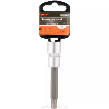 Головка со вставкой Torx T50 1/2" (АвтоДело) Professional удлин (11273) 39250