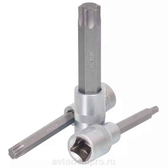 Головка со вставкой Torx T60 1/2" (АвтоДело) удлин (14998) 39660