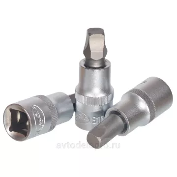 Головка со вставкой квадрат 8 мм 1/2" (АвтоДело) Professional (14808) 39268