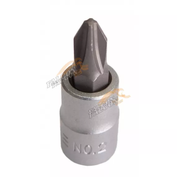Головка со вставкой крест РН2 1/4" L 32 мм (Force) 321322