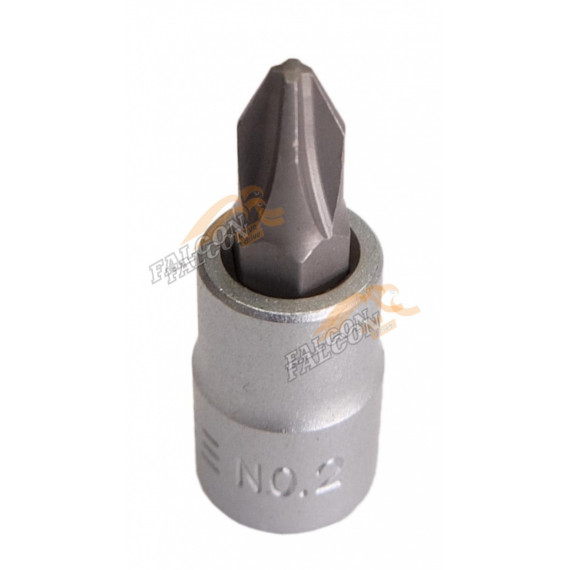Головка со вставкой крест РН2 1/4" L 32 мм (Force) 321322
