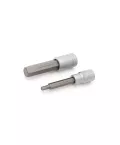 Головка со вставкой шестигр 19 мм 1/2" L 100мм (ДТ)