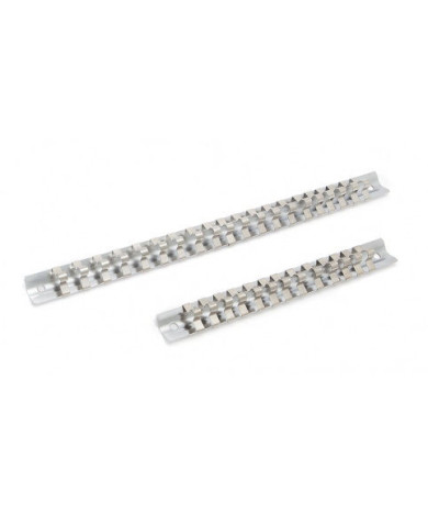 Планка для головок металлическая 1/4", 20 посадочных мест ДТ