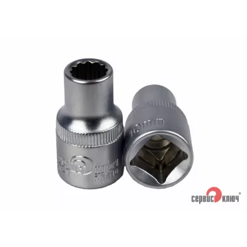 Головка 12 граней 10мм 1/2" СЕРВИС КЛЮЧ
