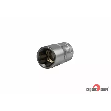 Головка 6 граней 15мм 1/2" СЕРВИС КЛЮЧ