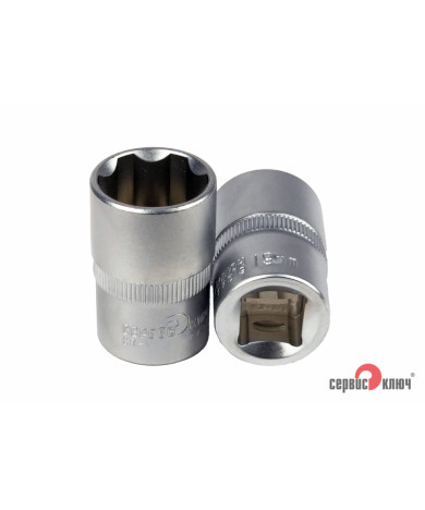 Головка 6 граней 19мм 1/2" СЕРВИС КЛЮЧ