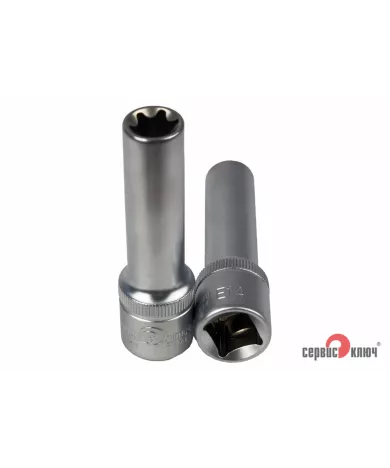 Головка TORX E14 1/2" удлиненная СЕРВИС КЛЮЧ