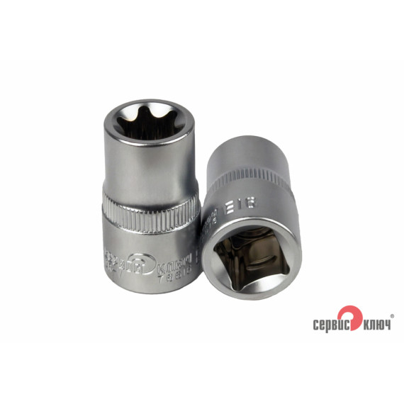 Головка TORX E16 1/2" Ключ головки блока СЕРВИС КЛЮЧ