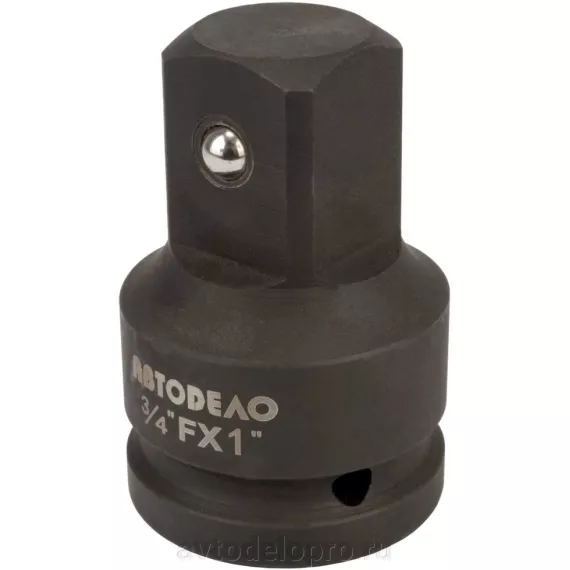 Переходник 3/4"х1" ударный (АвтоДело) CR-MO (15974) 40173