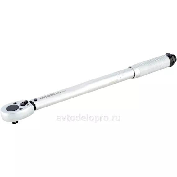Ключ динамометр предельный 3/8" 19-110 Нм L 370 мм правая-левая резьба (АвтоДело) Prof (15783) 40343