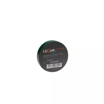 Изолента ПВХ 15мм*20м зеленая (Лада-Имидж LECAR)