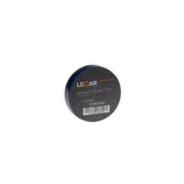 Изолента ПВХ 15мм*20м синяя (Лада-Имидж LECAR)