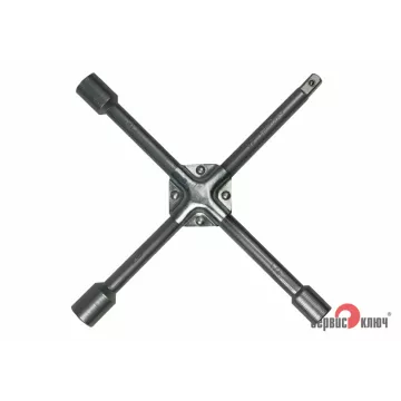 Баллонный ключ 17х19х21х1/2" СЕРВИС КЛЮЧ крестовой усил.
