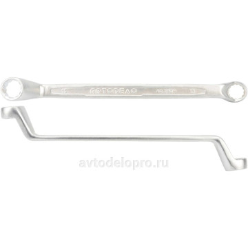Ключ накидной коленч 14*15 (АвтоДело) Professional (13565) 38145
