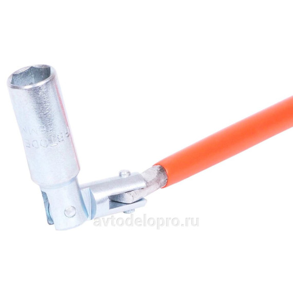 Ключ свечной кардан *16 L 500 мм (АвтоДело) (14142) 34165