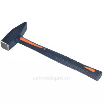 Молоток 1 кг (АвтоДело) с фиберглассовой ручкой (14874) 30310
