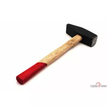 Молоток слесарный с дер. ручкой 1500г. СЕРВИС КЛЮЧ