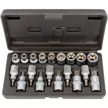 Головки набор 1/2" Torx 19 пр (АвтоДело) кейс (14635) 39840