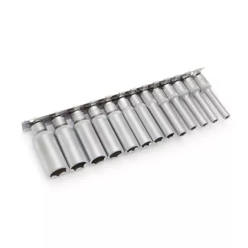 Головки набор 1/4" 6 гр 13 пр (ДТ) 4-14мм удлин 600313