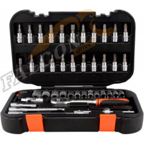 Головки набор 1/4" 6 гр 46 пр (АвтоДело) (13702) 39946