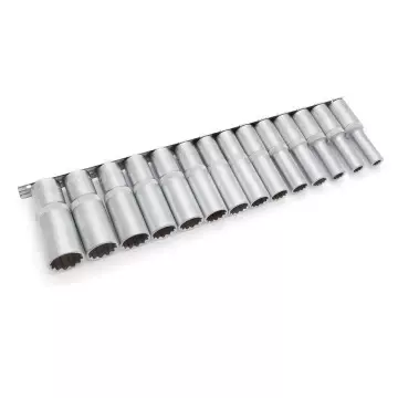 Головки набор 1/2" 12 гр удлин 14 пр (ДТ)