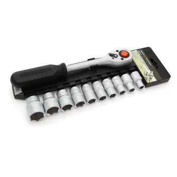 Головки набор 1/2" 6 гр 11 пр (ДТ) с трещот