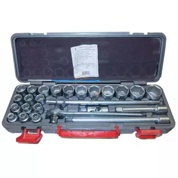 Головки набор 1/2" 6 гр 25 пр (НИЗ) пласт/ф цинк НИЗ-№4 57023025 14240