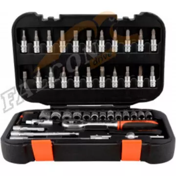 Головки набор 1/4" 6 гр 46 пр (АвтоДело) (13702) 39946