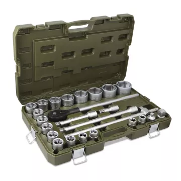 Головки набор 3/4" 6 гр 25 пр (ДТ)