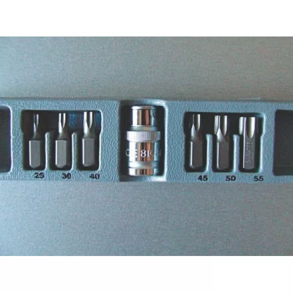 Набор бит (7 предметов) TORX М25-55 СЕРВИС КЛЮЧ