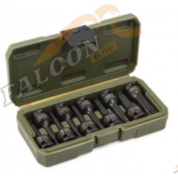Набор бит-головок Torx 1/2" 10шт (ДТ) ударные