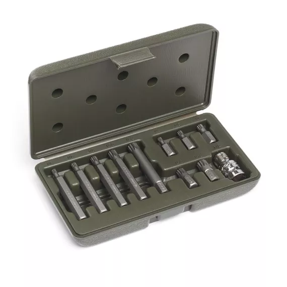 Набор вставок 3/8" SPLINE (М5-М12) длина 75 мм, 11 предм. ДТ