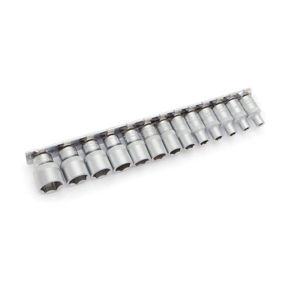 Набор головок шестигранных 13 штук (7-19 мм) 3/8" ДТ