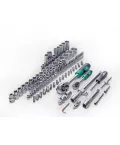 Набор инструмента 108 пр (Сервис Ключ) 1/4", 1/2" 6 гр Чемодан