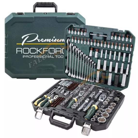 Набор инструмента 216 пр (ROCKFORCE) 1/2" 3/8" 1/4" 6 гр RF-38841-PREMIUM