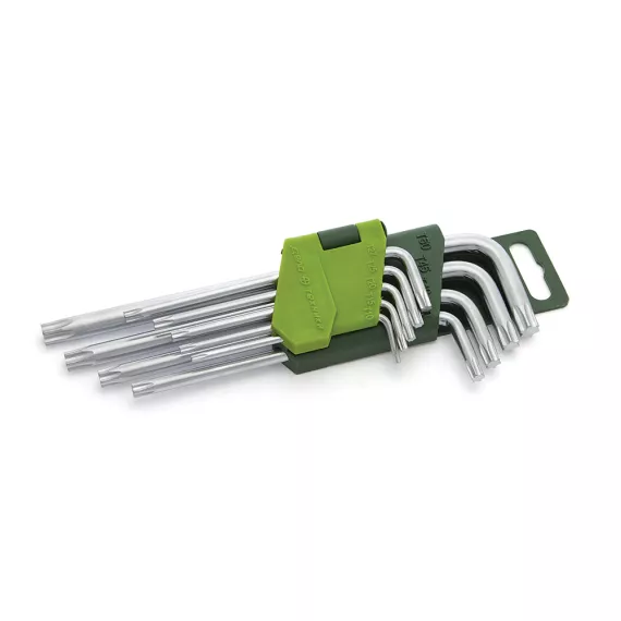 Набор ключей TORX 9 пр (Т10,15,20,25,27,30,40,45,50) сред (ДТ)