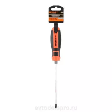 Отвертка крест РН2х150 мм (АвтоДело) Professional (14846) 39556